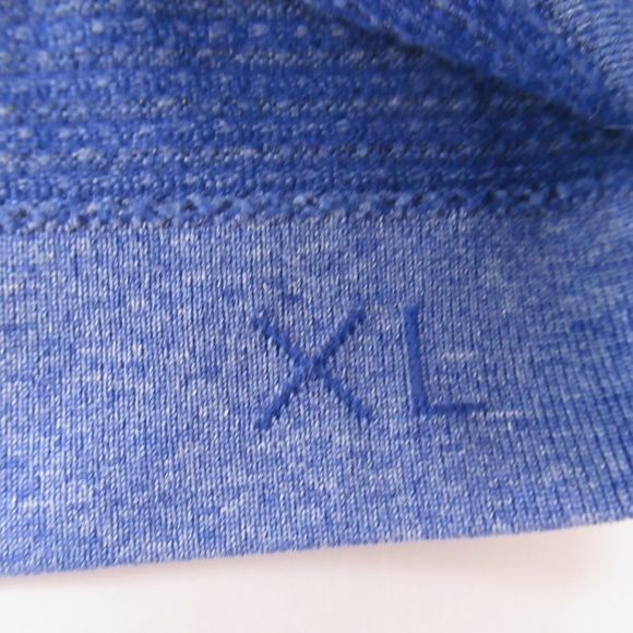 Lululemon Men's Metal Vent Tech Long Sleeve Heathered Harbor Blue Size XL - Picture 8 of 12